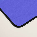 Neon Blue and Bright Neon Aqua Ombré Shade Color Fade Desk Mat Gallery Image 4