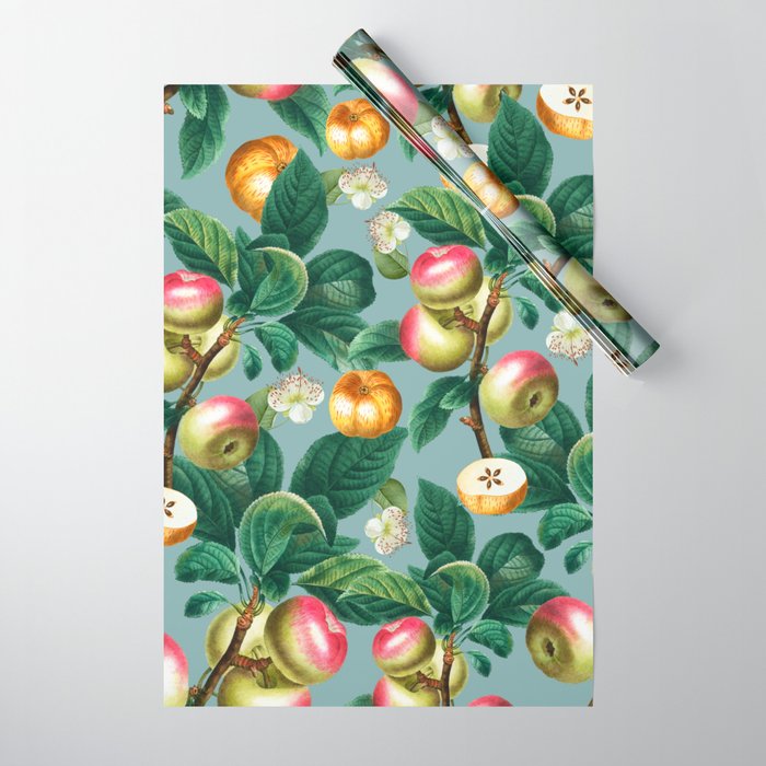 Spring Summer 2022 Fruits Pattern Wrapping Paper Gallery Image 1