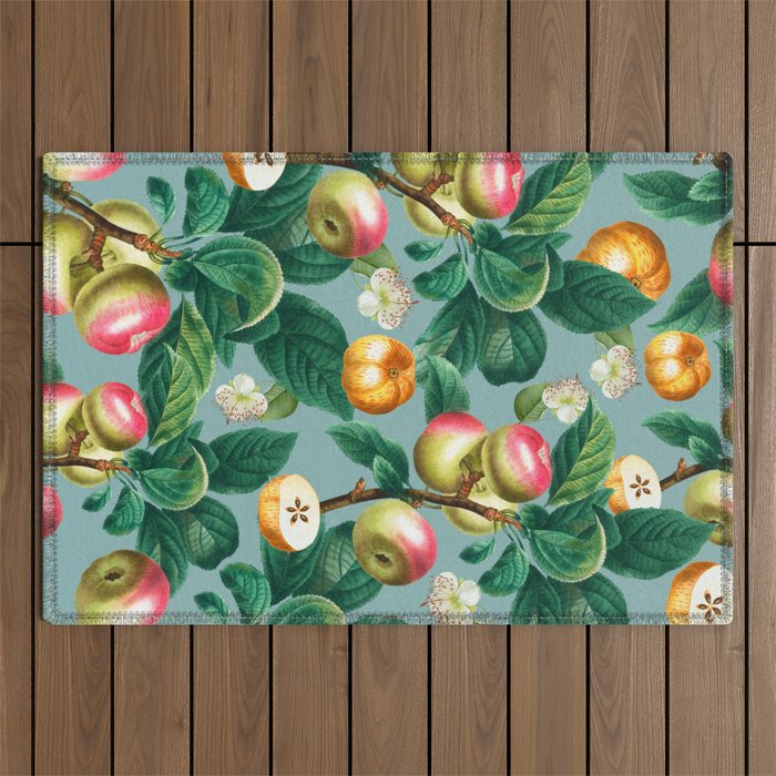 Spring Summer 2022 Fruits Pattern Outdoor Rug Gallery Image 1