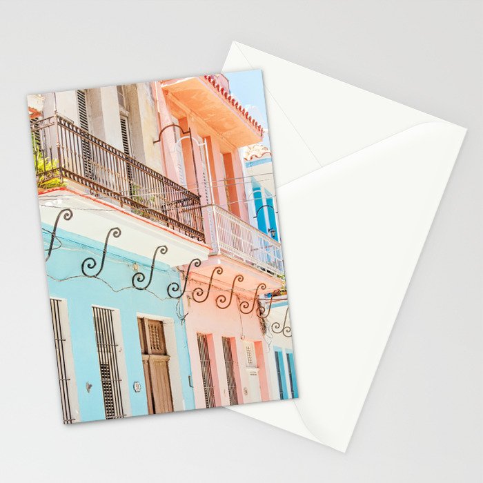 Caribbean Color - Havana Cuba Travel Photography Stationery Card Gallery Image 2