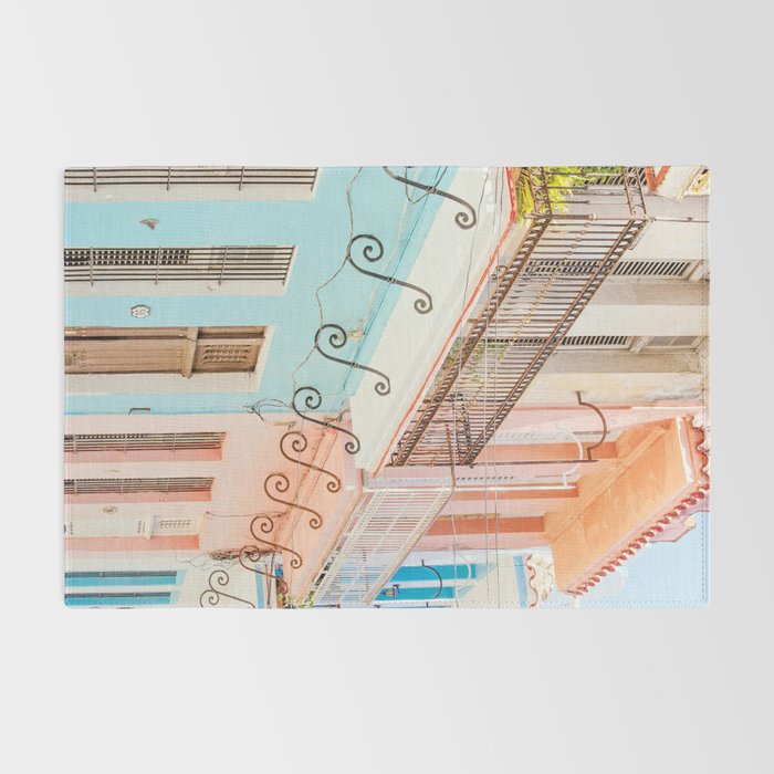 Caribbean Color - Havana Cuba Travel Photography Rug Gallery Image 2