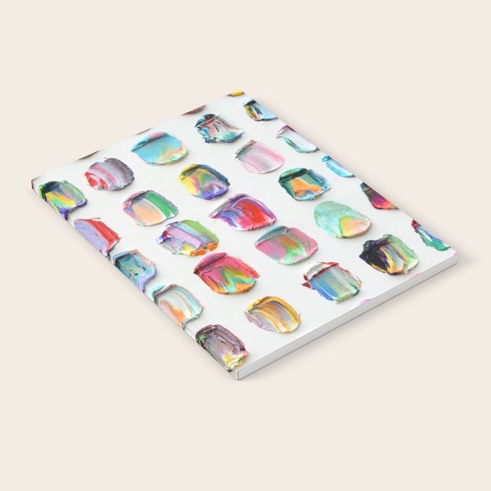 Polka Daub Striations 3 Notebook Gallery Image 1