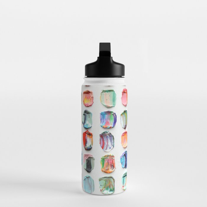 Polka Daub Striations 3 Water Bottle Gallery Image 3