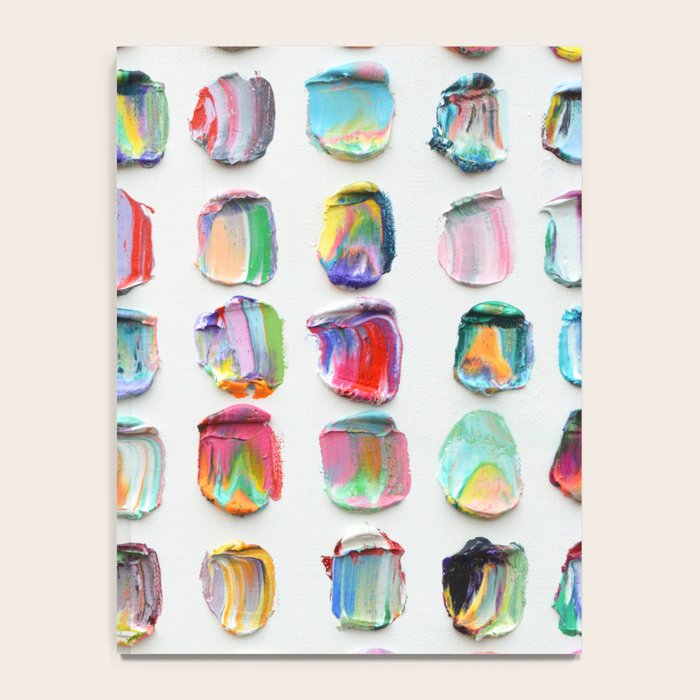Polka Daub Striations 3 Notebook Gallery Image 4