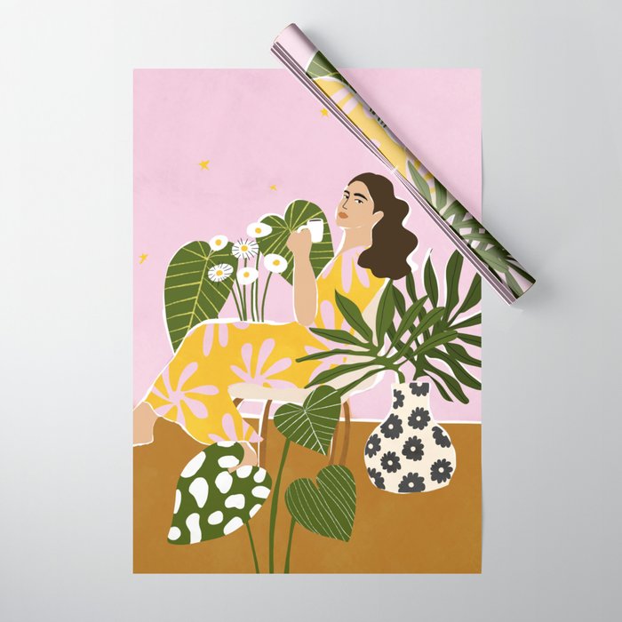 Coffee Time Wrapping Paper Gallery Image 1