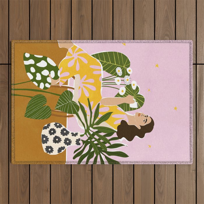 Coffee Time Outdoor Rug Gallery Image 1