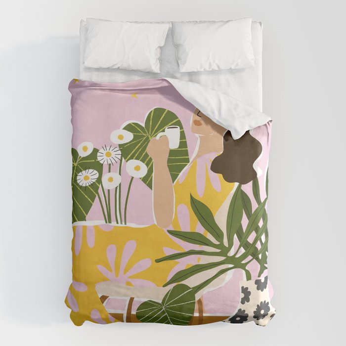 Coffee Time Duvet Cover Gallery Image 6