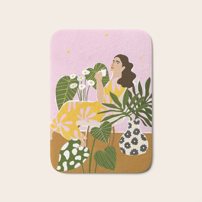Coffee Time Bath Mat Gallery Image 1