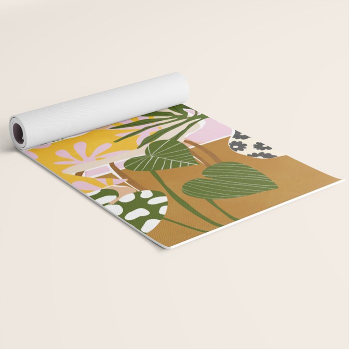 Coffee Time Yoga Mat Gallery Image 2