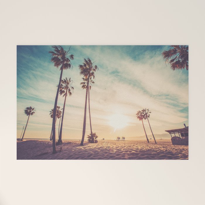 Venice Beach California Welcome Mat Gallery Image 1