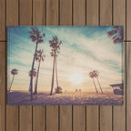Venice Beach California Outdoor Rug Gallery Image 1