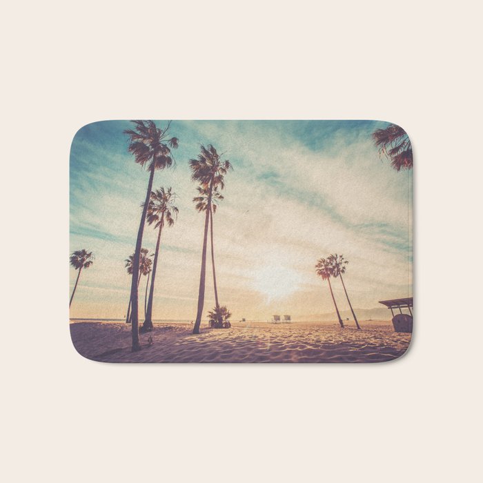 Venice Beach California Bath Mat Gallery Image 1