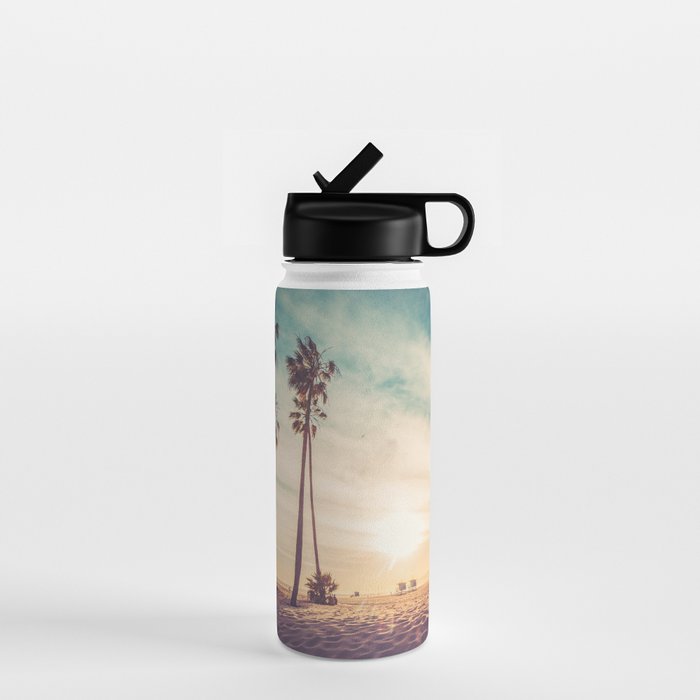 Venice Beach California Water Bottle Gallery Image 1