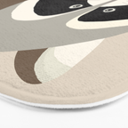 Whimsical Raccoon Bath Mat Gallery Image 3