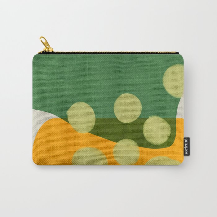 relations shapes minimal organic boho 2 Carry All Pouch Gallery Image 1