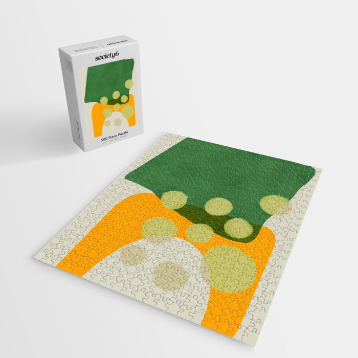 relations shapes minimal organic boho 2 Jigsaw Puzzle Gallery Image 2