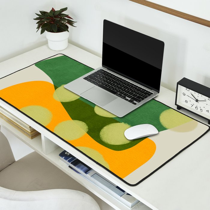 relations shapes minimal organic boho 2 Desk Mat Gallery Image 2