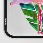 Flamingo and Banana Leaf Laptop Sleeve Gallery Image 3