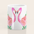 Flamingo and Banana Leaf Coffee Mug Gallery Image 4