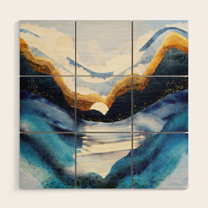 Sunrise Wood Wall Art Gallery Image 1