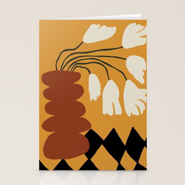Dropping flower-pot  Stationery Card Gallery Image 2