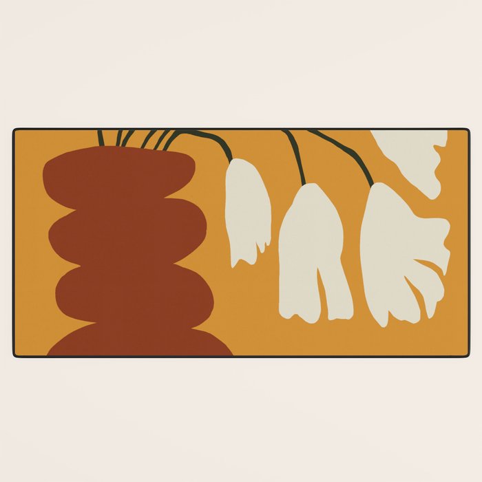 Dropping flower-pot  Desk Mat Gallery Image 3