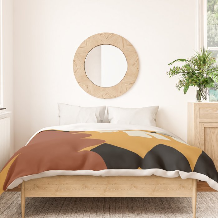 Dropping flower-pot  Duvet Cover Gallery Image 3