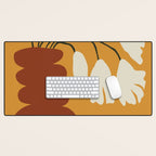 Dropping flower-pot  Desk Mat Gallery Image 1