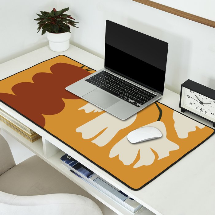 Dropping flower-pot  Desk Mat Gallery Image 2