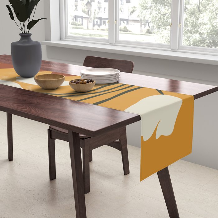 Dropping flower-pot  Table Runner Gallery Image 2
