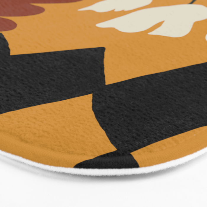 Dropping flower-pot  Bath Mat Gallery Image 3