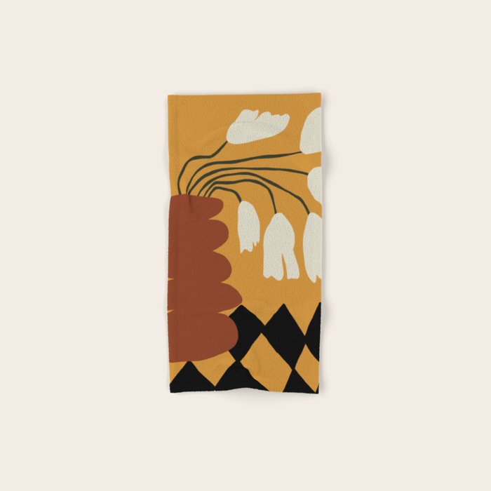 Dropping flower-pot  Bath Towel Gallery Image 1