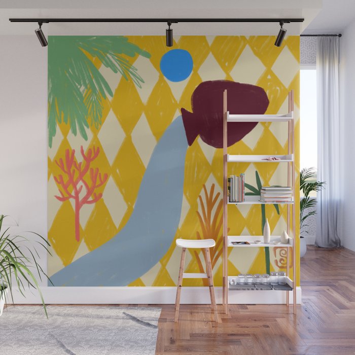 AQUARIUS Wall Mural Gallery Image 1