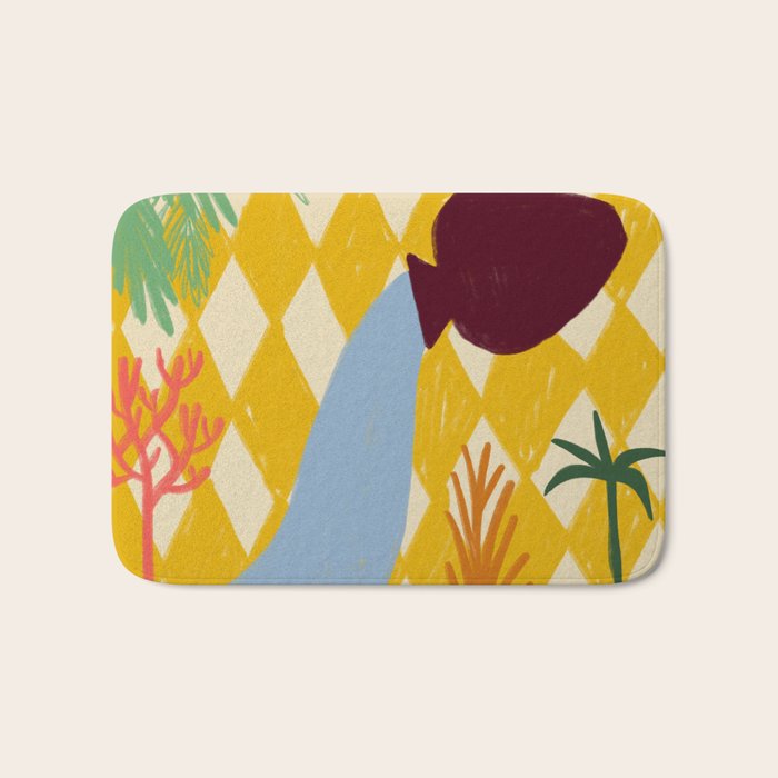 AQUARIUS Bath Mat Gallery Image 1