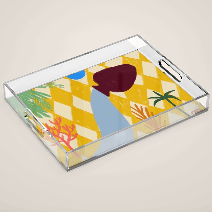AQUARIUS Acrylic Tray Gallery Image 1