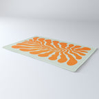 Frozen Sunrise Ferns: Matisse Edition  Rug Gallery Image 3
