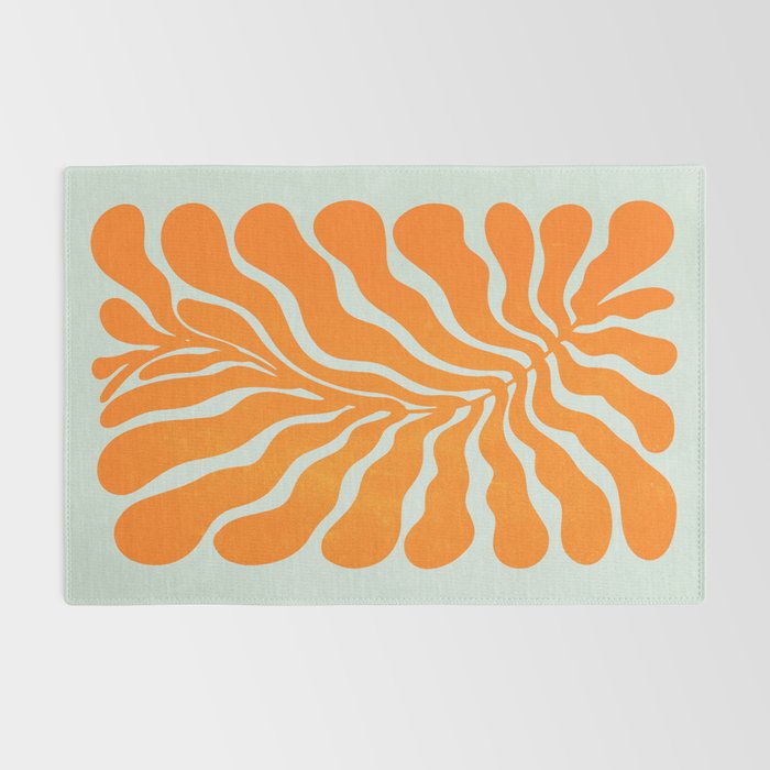 Frozen Sunrise Ferns: Matisse Edition  Rug Gallery Image 2