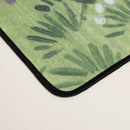 Woman Picking Flowers in the Field Desk Mat Gallery Image 4