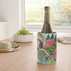 Woman Picking Flowers in the Field Wine Chiller Gallery Image 4