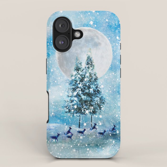 Winter Night 4 iPhone Case Gallery Image 1