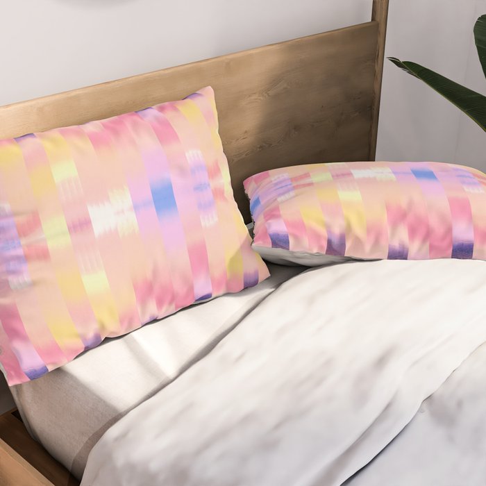Ikat Landscape Pillow Sham Gallery Image 2