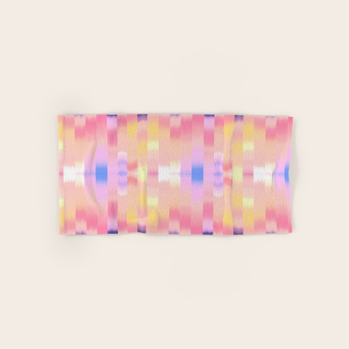 Ikat Landscape Bath Towel Gallery Image 1