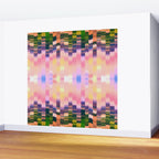 Ikat Landscape Wall Mural Gallery Image 2