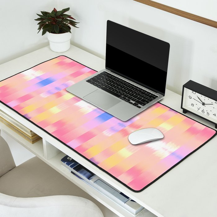 Ikat Landscape Desk Mat Gallery Image 2