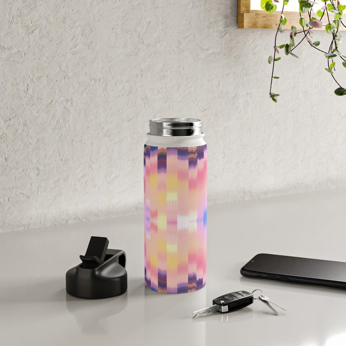 Ikat Landscape Water Bottle Gallery Image 4