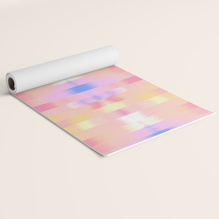 Ikat Landscape Yoga Mat Gallery Image 2