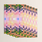 Ikat Landscape Wrapping Paper Gallery Image 3