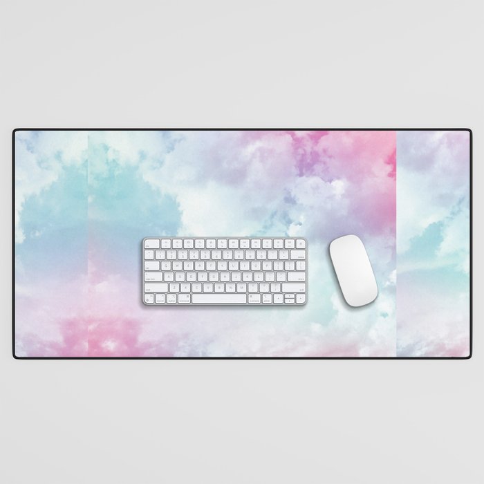 Cotton Candy Sky Desk Mat Gallery Image 1
