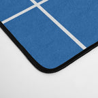 Grid (Sapphire Blue) Desk Mat Gallery Image 4
