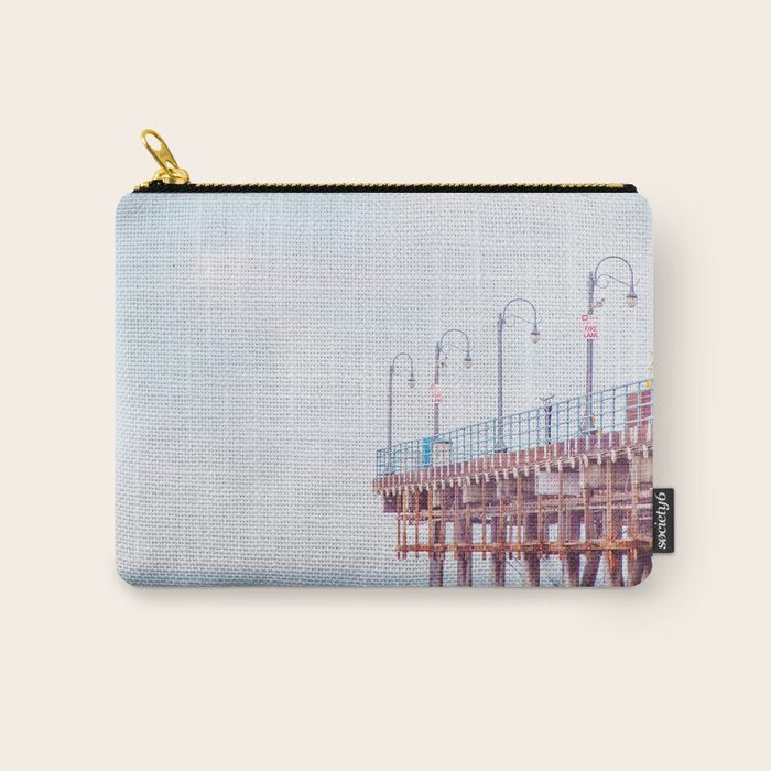 Santa Monica California Carry All Pouch Gallery Image 1